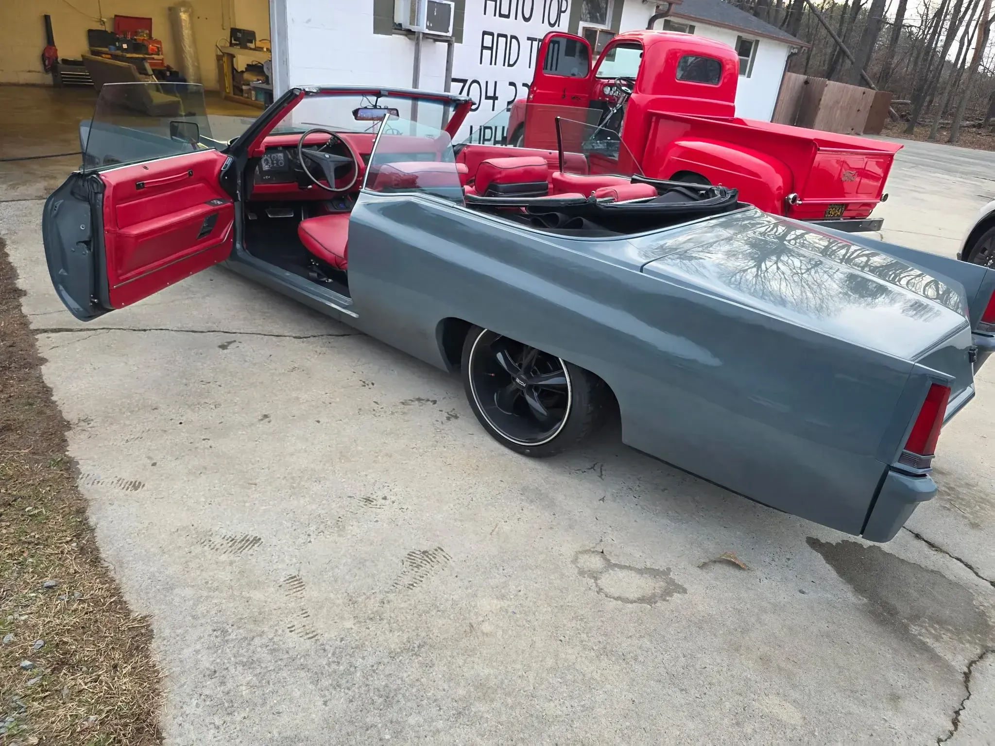 Upholstery work by Auto Tops and Trim in Monroe, NC